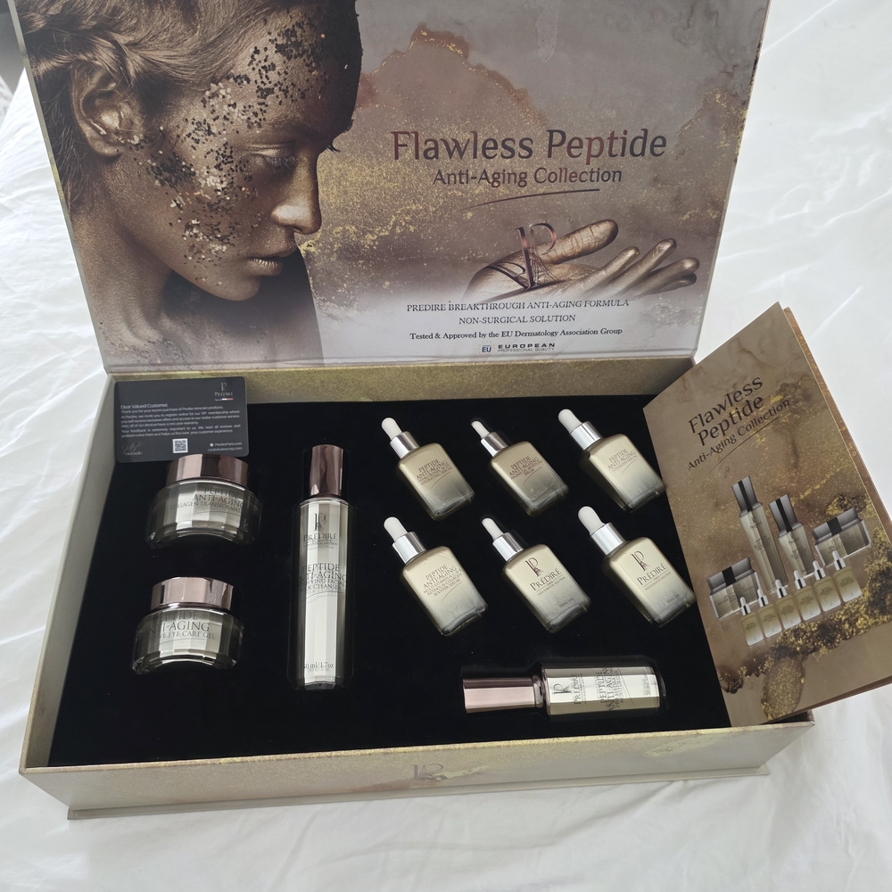 Flawless Peptide Anti-Aging Set - Gold Skincare Collection